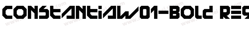 ConstantiaW01-Bold Regular字体转换